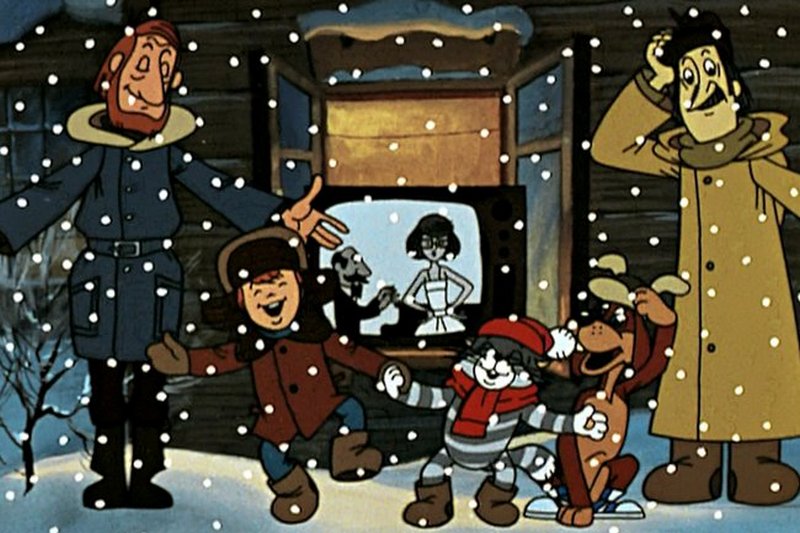 Список старых мультфильмов для детей и всей семьи про Новый год
