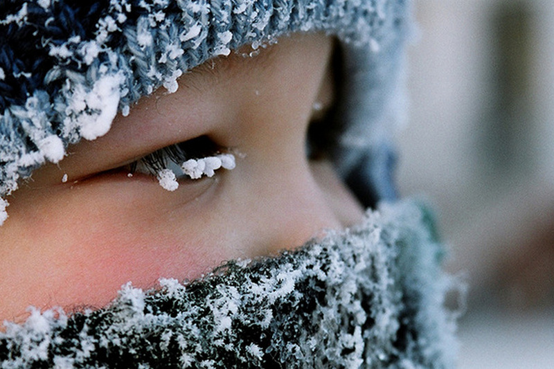 В зимнее время не стоить обматывать рот шарфом