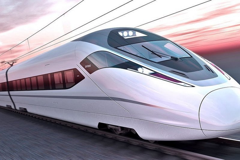 В Китае показали поезд развивающий скорость до 600 км/ч поезд
