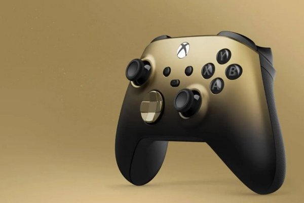 Microsoft выпустила игровой контроллер Gold Shadow Special Edition Xbox Controller