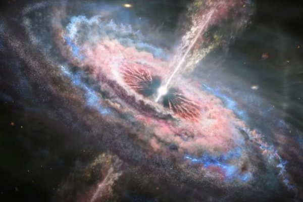 Ученые обнаружили монструозную черную дыру, которая за день поглощает материю массой с Солнце