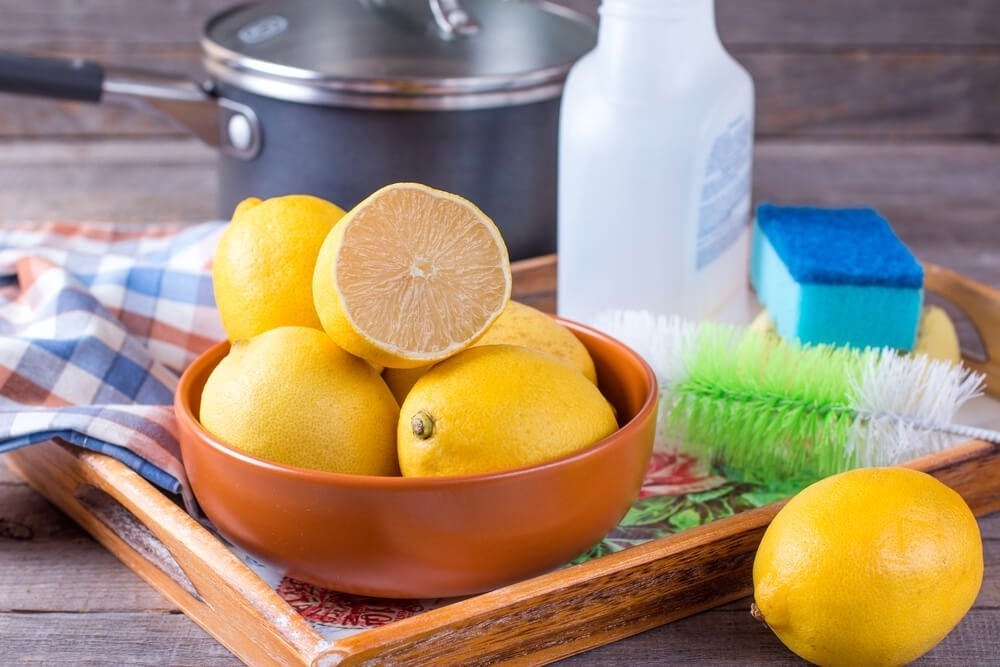 Лимонный сок и уборка дома