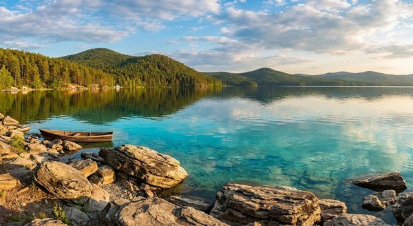 Жемчужина Урала — озеро Тургояк