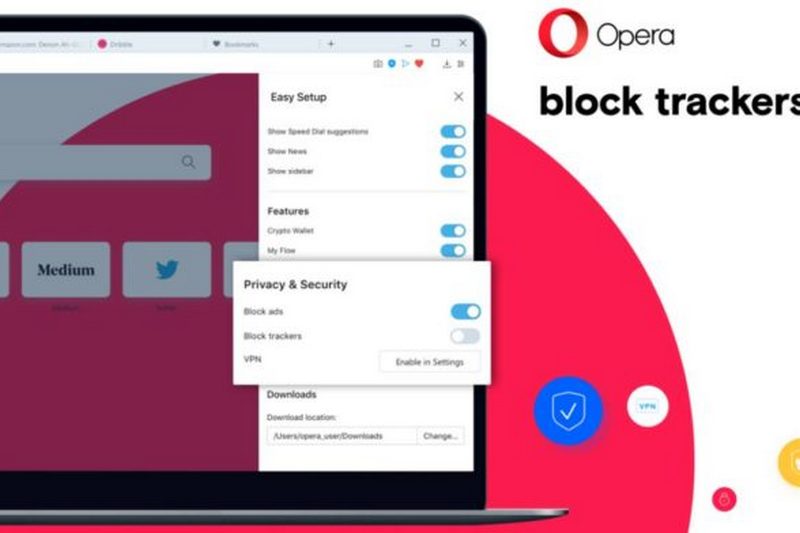 Opera добавляет собственный блокировщик рекламы