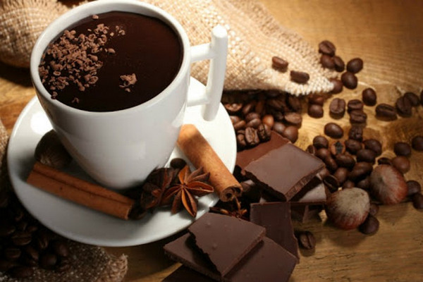 Как приготовить кофе черный с шоколадом
