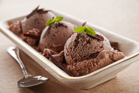Мороженое сливочно-шоколадное